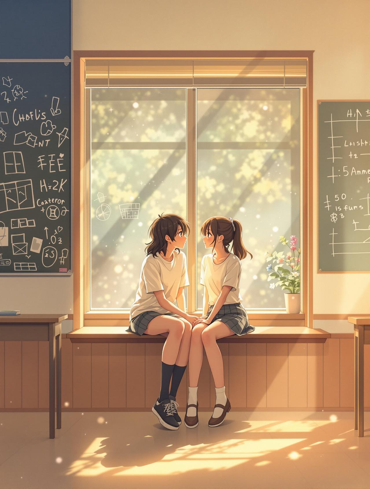 竖屏短剧版 - 暗恋日记 - 暗恋成真动漫短剧封面