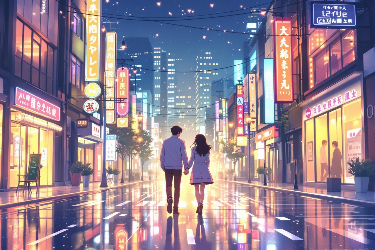 竖屏短剧版 - 都市浪漫题材动漫短剧