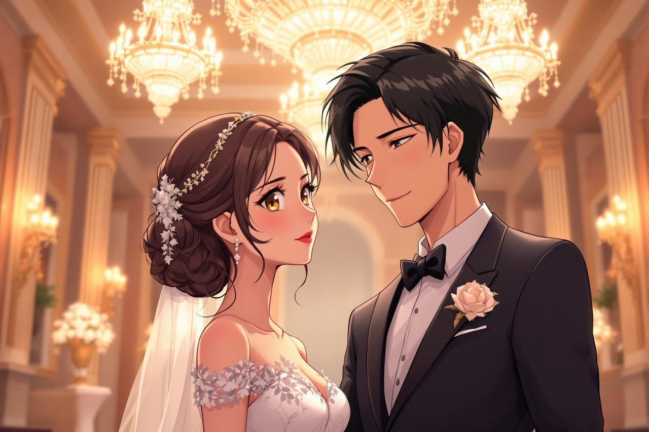 竖屏短剧版 - 先婚后爱题材动漫短剧